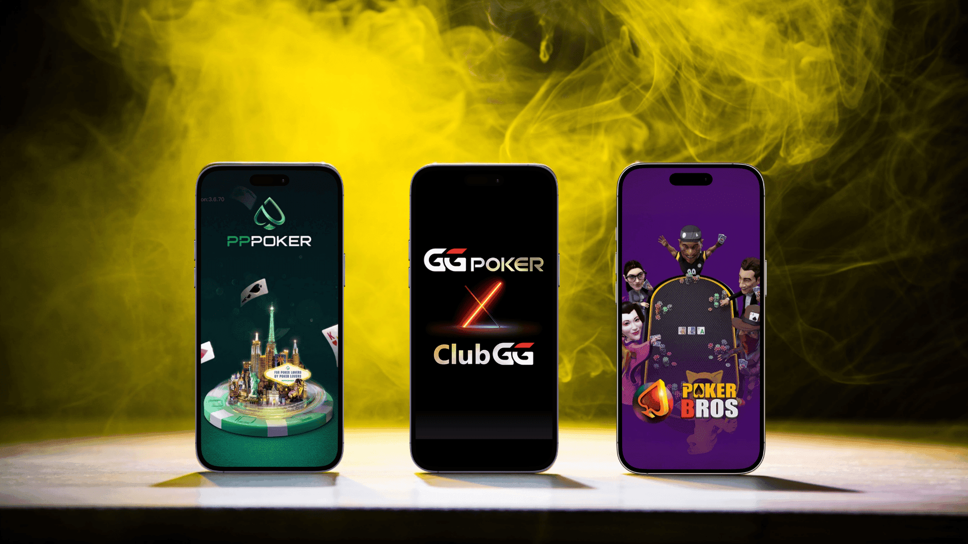 PPPoker vs ClubGG vs PokerBros: Сравнение мобильных покер-приложений в 2025 | СС-Poker