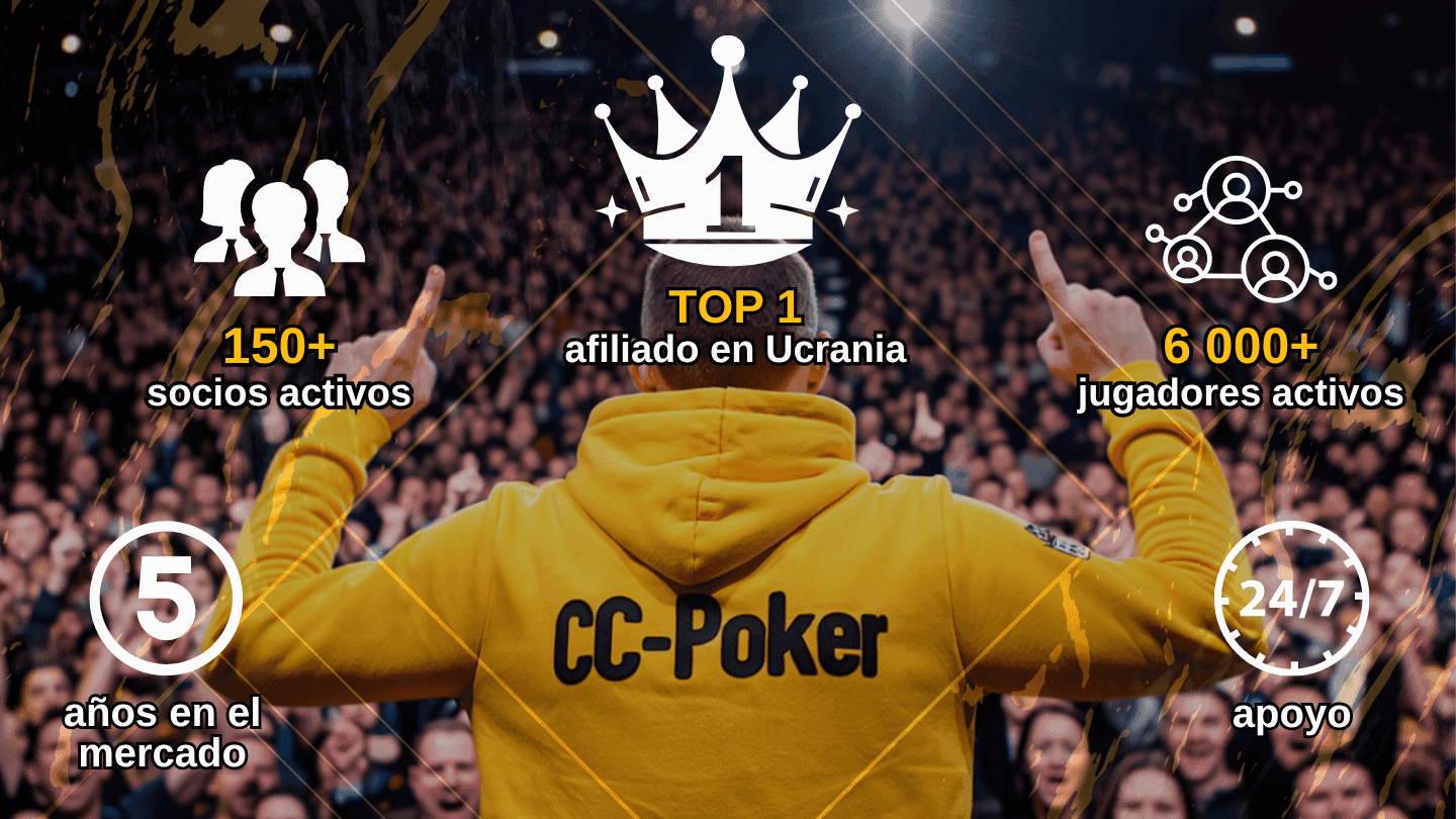 CC-Poker: el mejor afiliado de póquer desde 2020. Rake back elevado, bonificaciones exclusivas y asistencia 24/7.