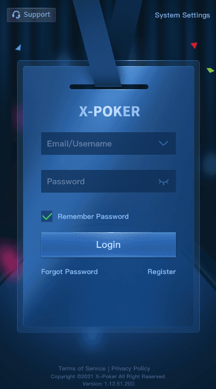X-Poker, the best online poker platform. CC Poker Room Club