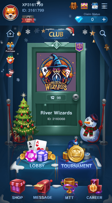 X-Poker, the best online poker platform. CC Poker Room Club