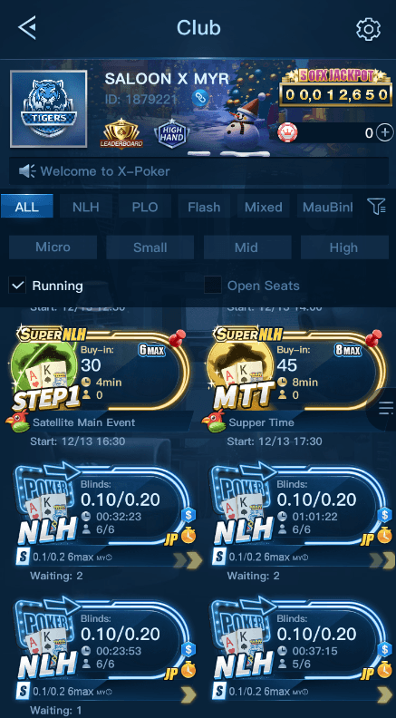 X-Poker, the best online poker platform. CC Poker Room Club