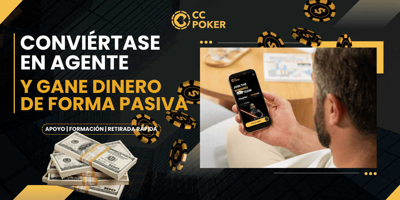 Agentes en el poker. Como ganar por referidos en 2025 | CC-Poker