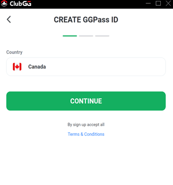 Instructions create an account start playing in the ClubGG poker clubs | СС-Poker