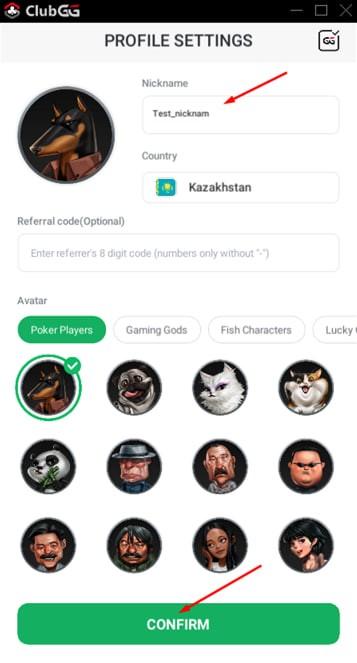 Instructions create an account start playing in the ClubGG 6.jpg