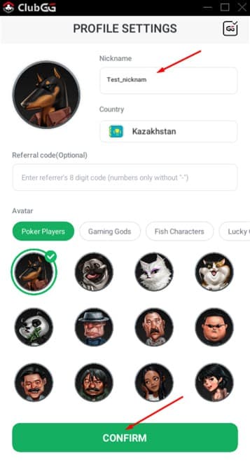 Instructions create an account start playing in the ClubGG poker clubs | СС-Poker